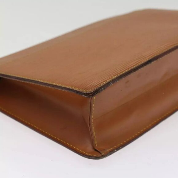 LOUIS VUITTON Epi Pochette Homme Clutch Bag Brown M52528 LV Auth th3897 - Picture 8 of 15